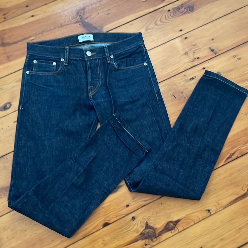 Buck Mason Slim Men’s Jeans in Dark Indigo